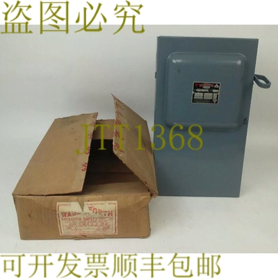 原装供应WADSWORTH 8713N 保险丝安全开关 3PH 4 线 240VAC 100A