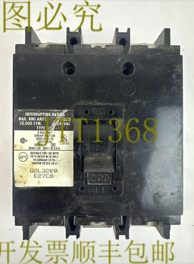 原装供应SQUARE D Q2L3200 断路器 200AMP 120/240VAC 3 极 Q2L
