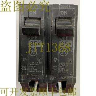120 240VAC 件 供应THQB1135 35AMP 极断路器 原装