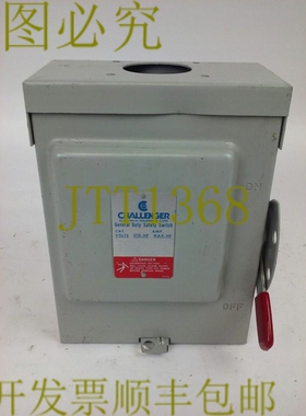 原装供应CHALLENR RGD221SNC，GD 安全开关，30A，240V，3R 型防