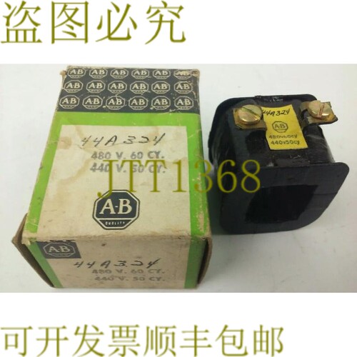 原装供应AB 44A324，线圈，480V @ 60HZ，440V @ 50HZ，更新零件