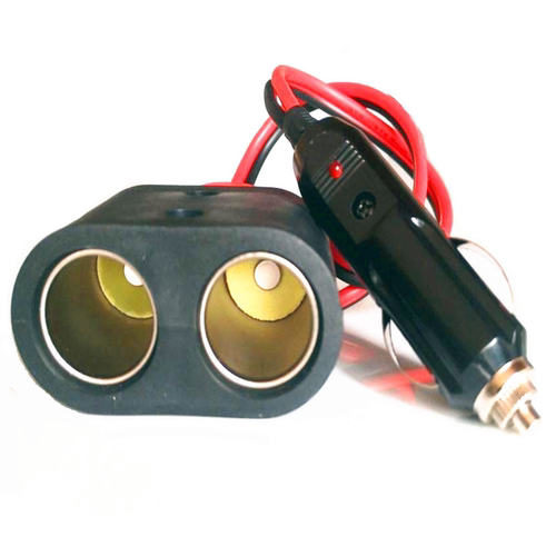 伏坦大功率汽车载点烟器一拖二