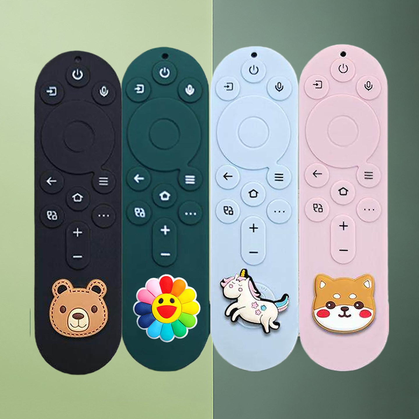 适用创维a7e壁纸电视机顶盒遥控器硅胶保护套防尘套子全包型可爱