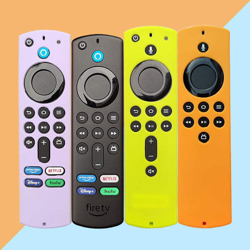 适用亚马逊蓝牙语音盒子电视遥控器保护套fire tv stick 4k 2 3代
