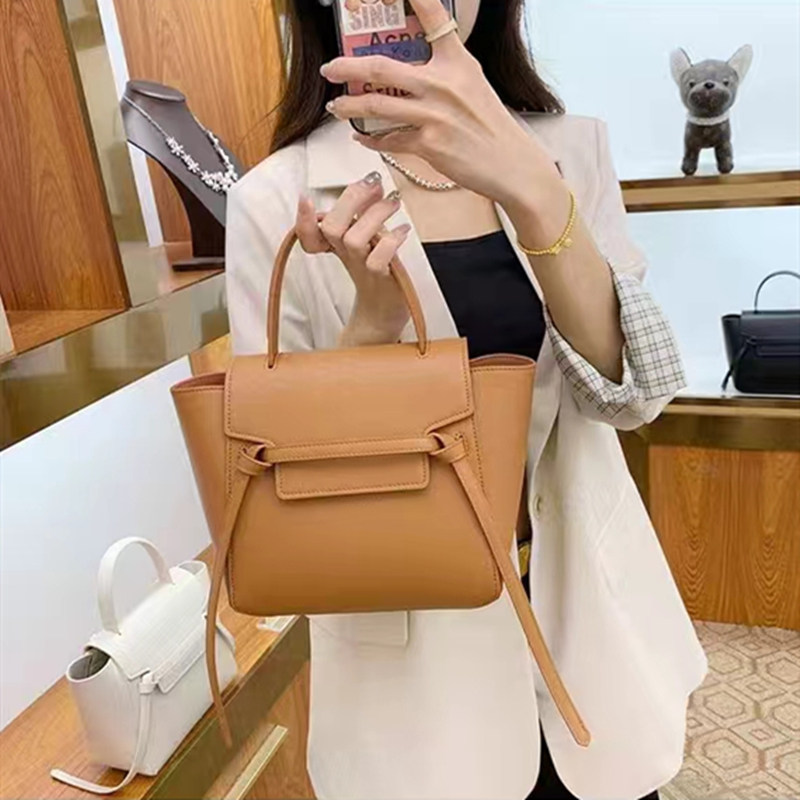 高级感包包女2025新款nano小号鲶鱼包真皮单肩包手提翅膀包斜挎包