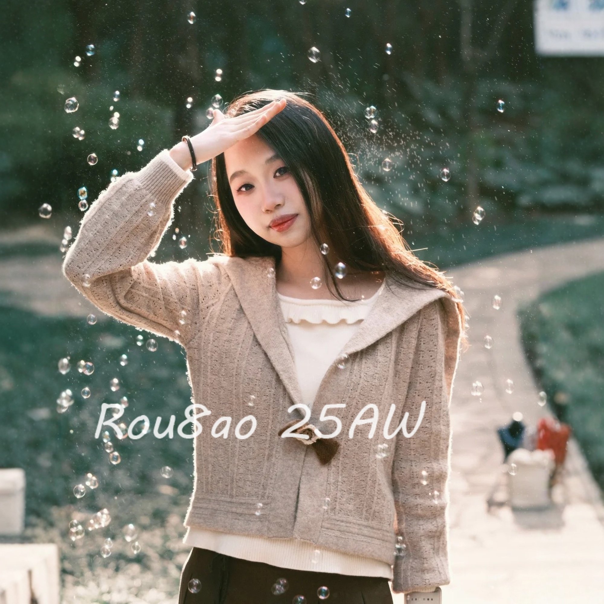 Rou8ao微胖大码女装甜美风海军领针织毛衣设计感假两件洋气打底衫,女装/女士精品,大码内搭,淘宝优惠券,粉丝福利购,淘宝优惠卷