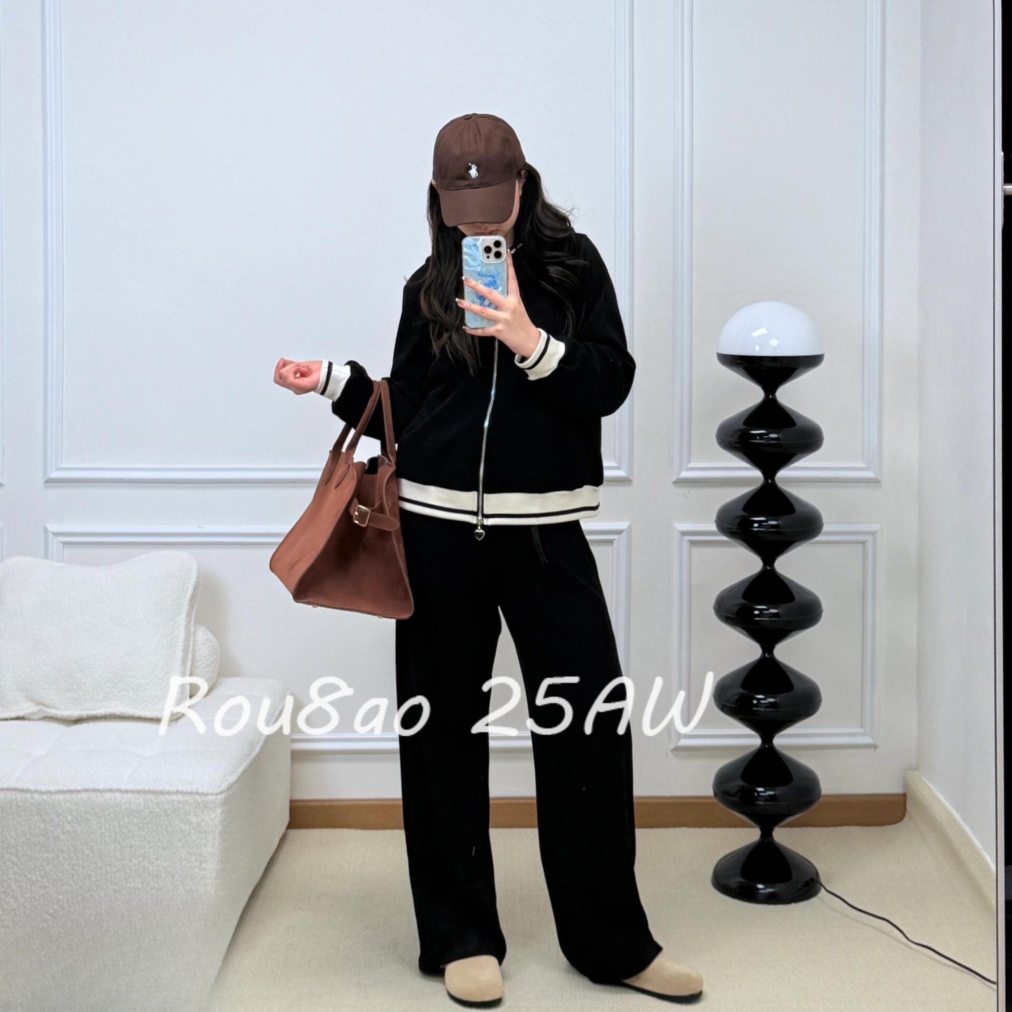 Rou8ao微胖大码女装韩版简约风套装连帽卫衣外套高腰阔腿裤两件套,女装/女士精品,大码套装,淘宝优惠券,粉丝福利购,淘宝优惠卷