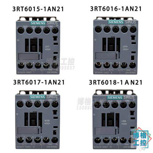 电梯接触器 3RT6015 6016 6017 6018-1AN21 1N0 AC220V