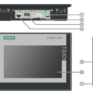 西门子10寸触摸屏 SMART 1000IE V3触摸屏 6AV6648-0CE11-3AX0