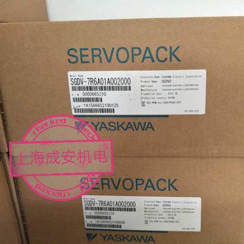 驱动器SGDV-7R6A01A002000+电机SGMGV-09ADC61伺服套装特价