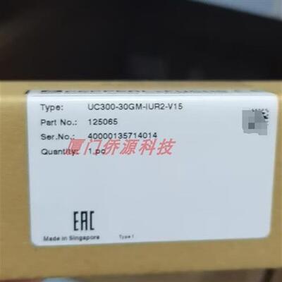 UC300-30GM-IUR2-V15超声波传感器 货号:125065全新原装