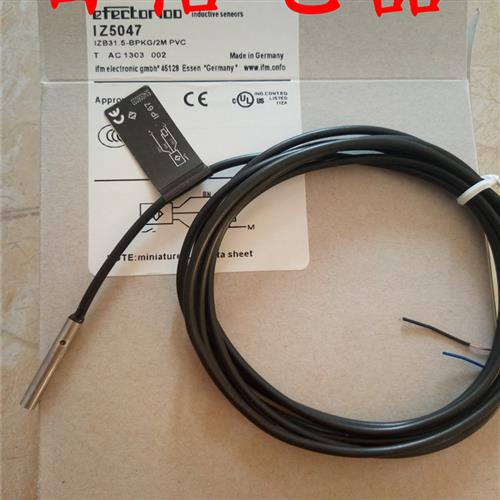 现货全新IFM易福门传感器IZ5047 IZB31.5-BPKG/2M PVC品质保证