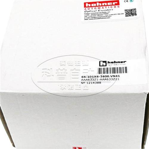 霍纳新原始编码器64-101X6-3600。Vn41 Aaa633Z1-Aaa633Z21