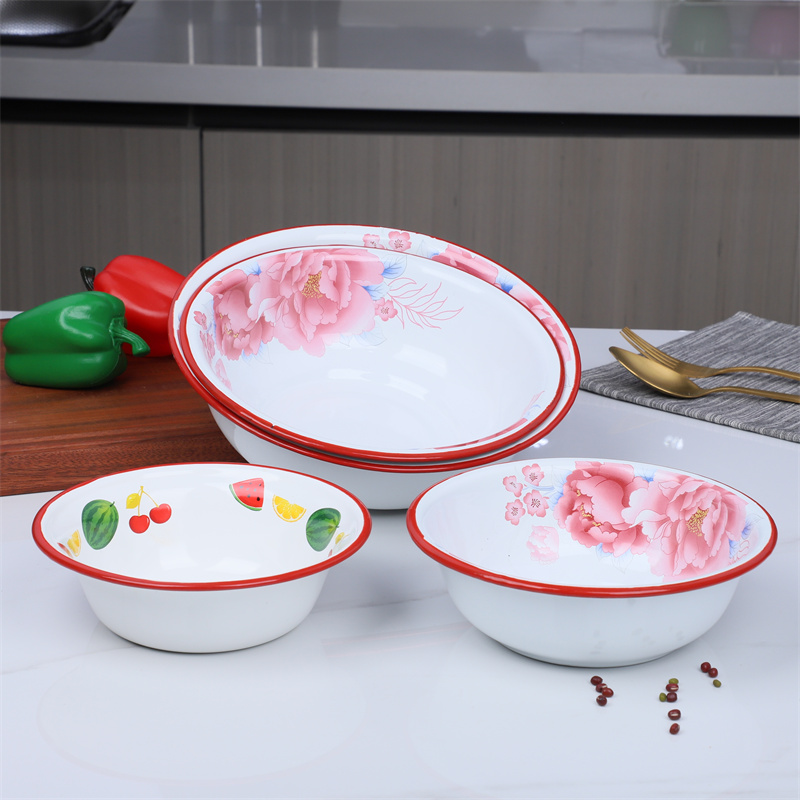 富丽辉搪瓷多用盆深型盆