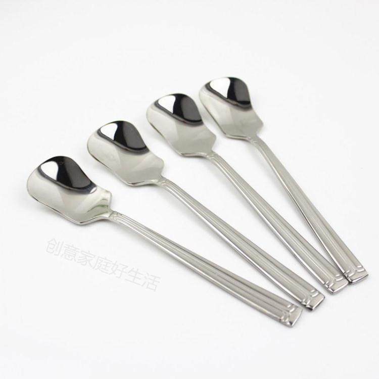 加厚可爱不锈钢小勺 酸奶勺 冰激凌勺雪糕勺布丁甜品勺 宝宝小勺,餐饮具,西餐勺,淘宝优惠券,粉丝福利购,淘宝优惠卷