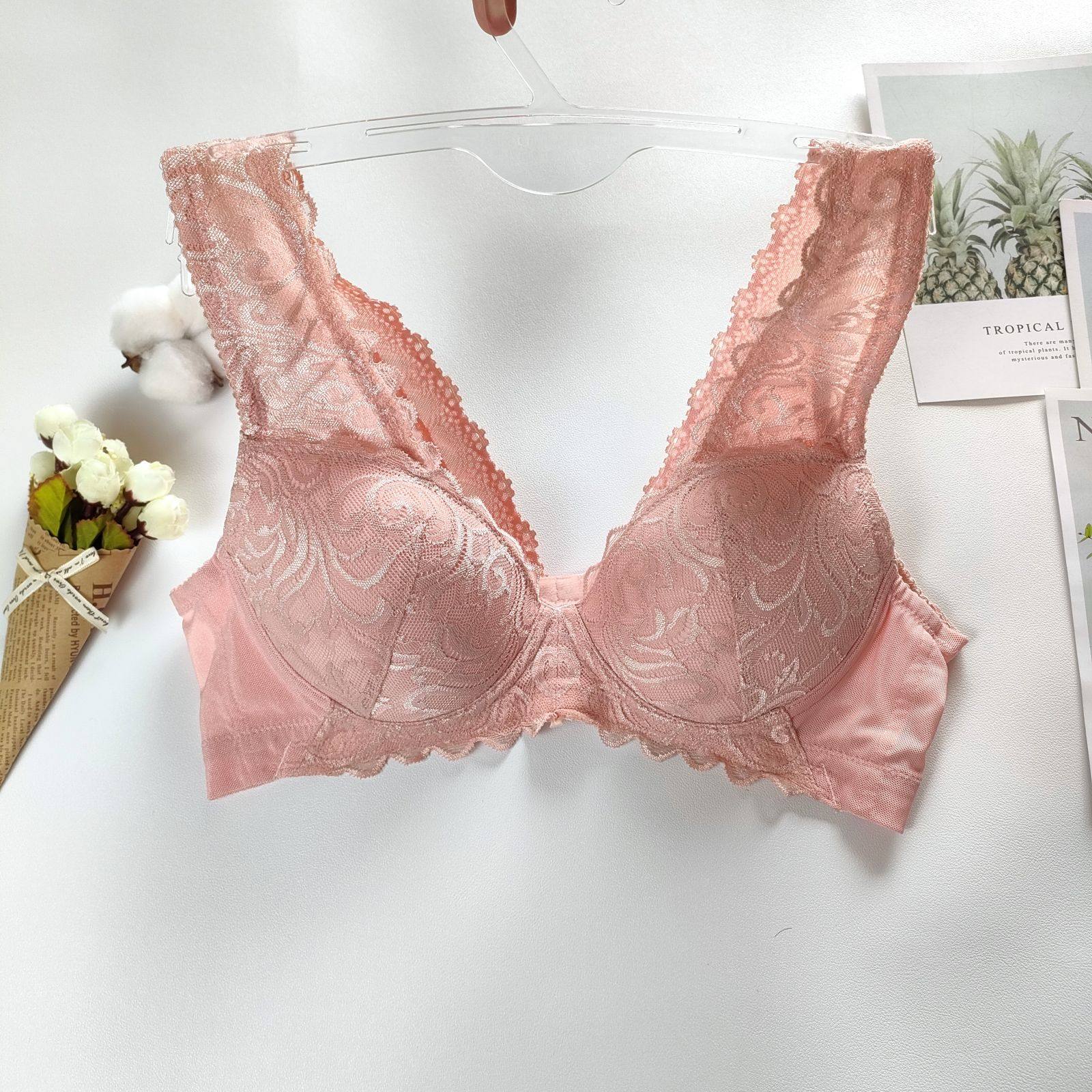 外mao 薄款性感文胸运动透气亲肤无钢圈舒适托胸聚拢侧收奶罩