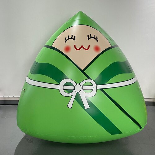 端午节高考中考初高中宣誓场景布置气模卡通大型充气粽子高粽模型