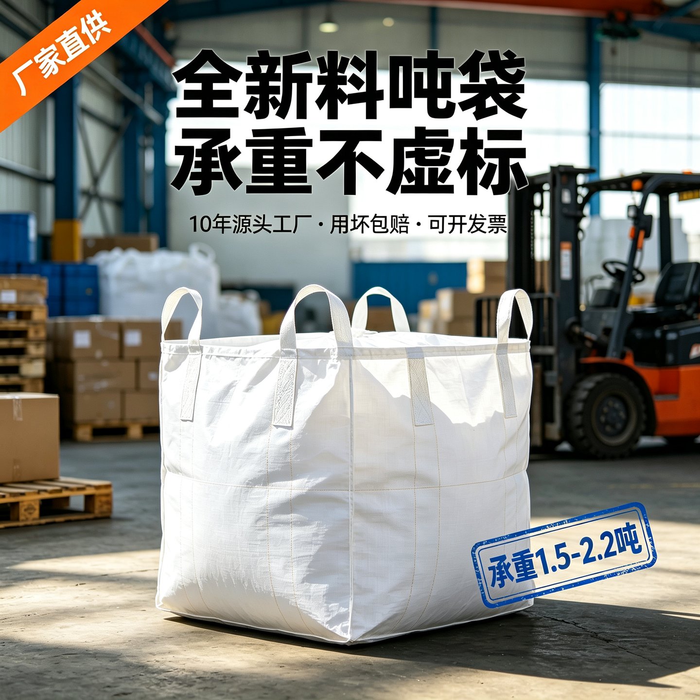 品质吨包袋加厚耐磨尺寸多批发