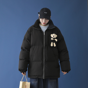 MY2026 网红小熊棉衣中性女男面包服冬季棉袄棉服图片