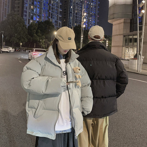 网红小熊玩偶情侣棉衣男女面包服潮流加厚棉服MY2026图片