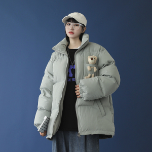 MY2026  冬装新款小熊棉衣中性女男宽松棉衣棉服外套图片