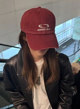 友友帽业 暗黑机能风~韩版新款小众棒球帽鸭舌帽大帽檐显脸小