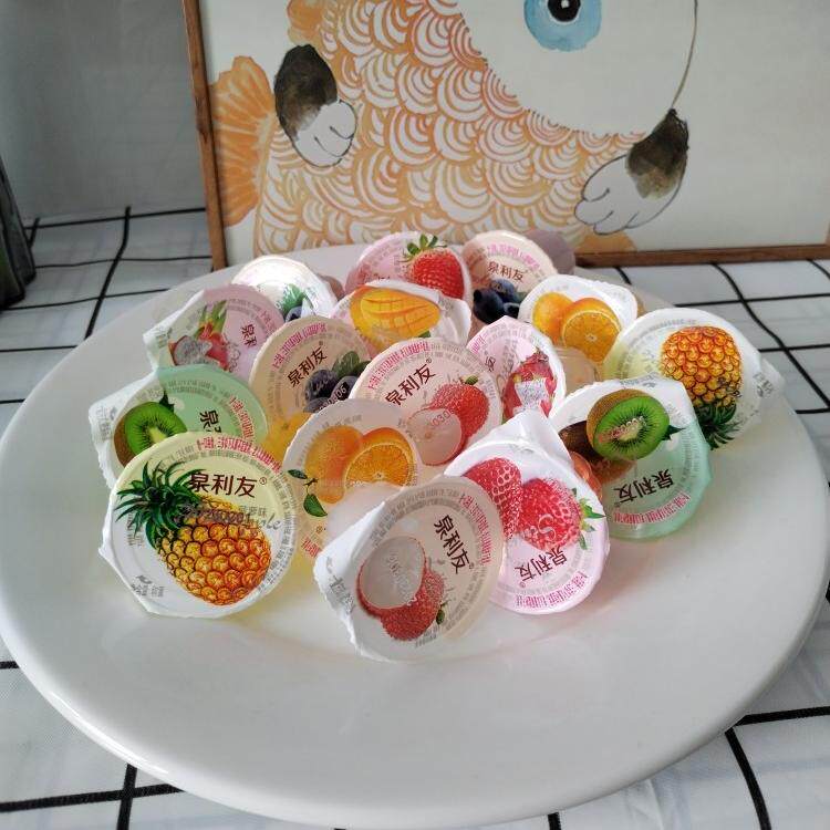 泉利友果冻什锦椰果果冻饭店自助火锅店小零食多种口味可混搭布丁