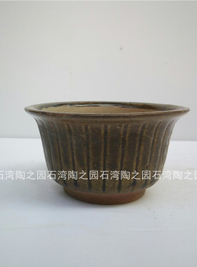 陶瓷公仔庭院阳台花盆家居装饰