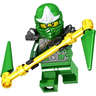黄金忍者武器拼装积木第2季劳埃德杰凯赞寇6岁以上男孩人仔玩具