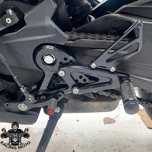 春风450SR/SRS升高脚踏改装