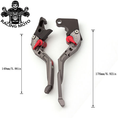 适用豪爵DF150改装件DR150配件DR160刹车拉杆DL150离合手把XCR300