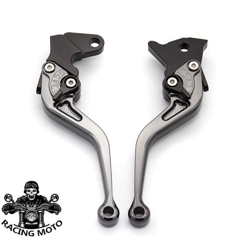 适用本田CB750刹车拉杆CB1300牛角VFR800改装配件CB1000离合手柄