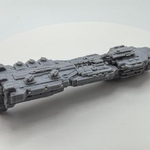 无尽的拉格朗日模型自制DIY奇美拉手办模型宇宙飞船模型