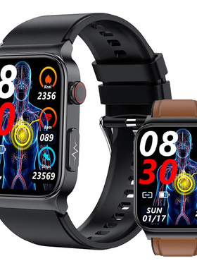 Smart Watch Fitness Tracker ECG PPG 健康监测运动大屏智能手表
