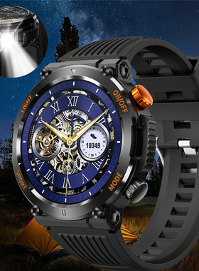 Sport Watch Flashlight Compass Large Battery运动智能手表男士
