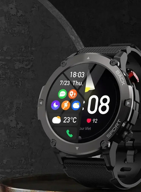 IP68 Waterproof Smartwatch Men防摔防水运动数据监测智能手表男