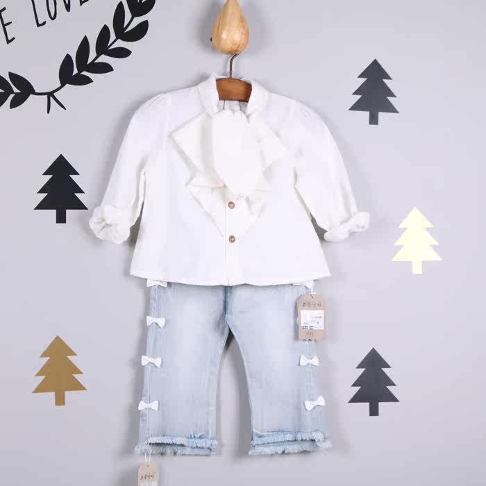 Chemise fille à manche longue - Ref 2086340 Image 1