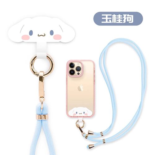 三丽鸥HelloKitty50周年卡通高端精致手腕挂绳吊坠手机链挂件防丢