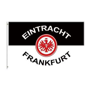 德国法兰克福足球俱乐部Eintracht Frankfurt35ft数码印刷旗帜