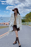 现货双十二主推重工结压褶绳绣短款服262-D939P175K258，女装棉衣/棉服，沁古纱衣
