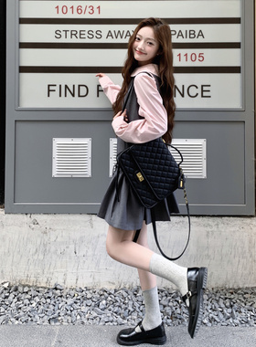 秋季新品【现货】刺绣衬衫S637  P75 K105 +百褶背心裙P105 K158