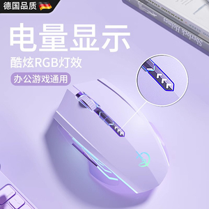 德国无线蓝牙鼠标可充电静音无声笔记本台式电脑电竞男女生通用