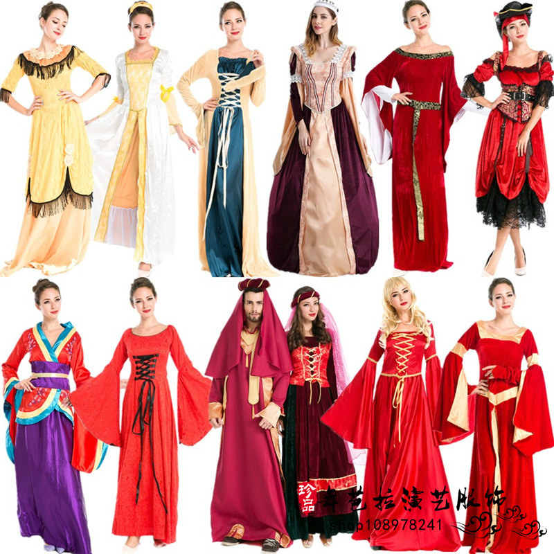 宫廷装万圣节化妆舞会扮演阿拉伯情侣装男女服装异国公主国王服装|ruв категории плесень играть/Аниме/вокруг/cos/настольные игры, вечеринка/магия товаров, группа приборов/украшения, платье - от Buy2taobao.com для оказания профессиональной услуги покупки агента Taobao