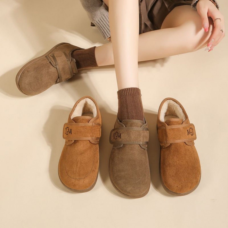 2025冬季新款勃肯鞋软底鞋子新款时尚魔术贴棉鞋豆豆一脚蹬女棉鞋,女鞋,棉鞋,淘宝优惠券,粉丝福利购,淘宝优惠卷