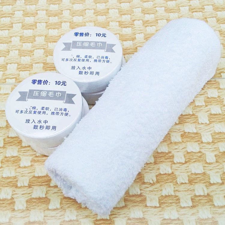 纯棉压缩毛巾一次性独立包装图片