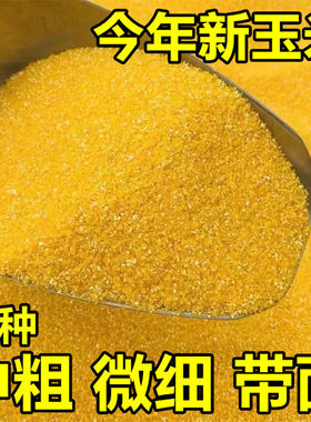 新包谷糁河南剥皮特细玉米带面粗