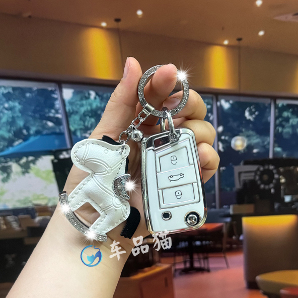 适用2025款大众朗逸新锐xr钥匙套新款23星空满逸版500万24五百万