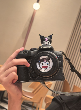 佳能R50相机套R10微单r8保护套底座包200D配件R6II皮套RP R50V壳