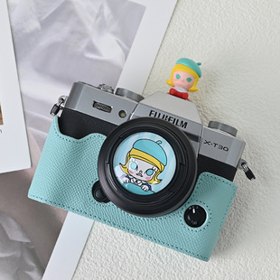 富士XT30II真皮保护套XT5相机包XT50壳XT20皮套XS20X100VI皮壳XM5