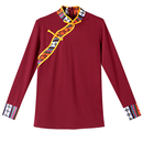 藏族舞蹈演出服装 舞蹈上衣民族舞蹈练功服2025新款 女新款 藏族服装